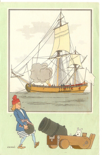 Herge grande carte - grande,