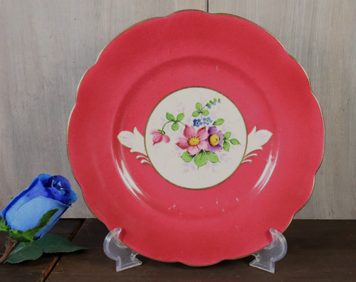 Assiette ancienne - assiette, en