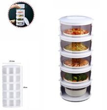 Conteneur Alimentaire 5 Compartiments En Colonne Organisation Cuisine DFH