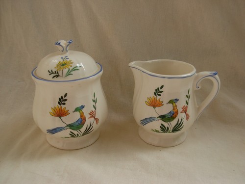 Gien oiseaux paradis pot a - paradis,pot,