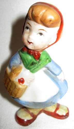 Vintage porcelain girl with - porcelain,