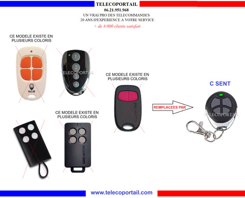 Telecommande compatible scs - telecommande,