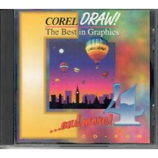 Vintage Corel Draw 4 The Best in Graphics and more 2 Discs CD-ROM