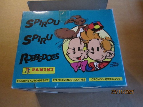 Spirou boite 100 pochettes - spirou,