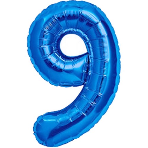 Ballon anniversaire numero 9 - 9,