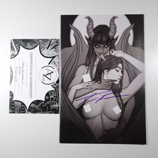 Hello Darkness #7 B/W Edition Frison Signed Virgin Variant 30442