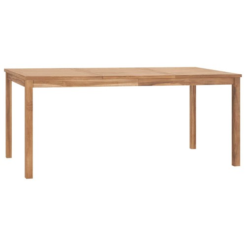 Bois teck solide table - de,
