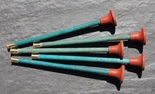 5 Fléchettes Eureka neuves Bois Carabine Fusil Pistolet tir aux pigeons ventouse