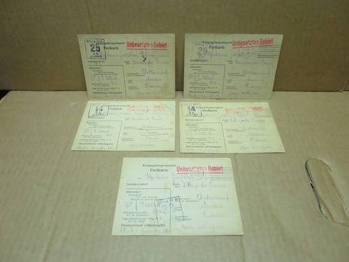 Guerre 1930 correspondance - guerre, 1930-45