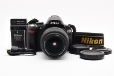[Near MINT] Nikon D60 10.2MP + 18-55mm F3.5-5.6G ED Shutter Count 2896 #2487327