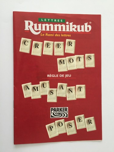 Notice piece detachee rummikub - piece,