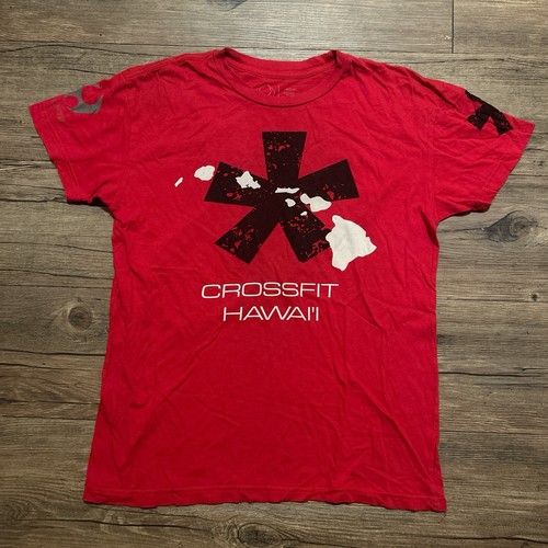 Crossfit men red graphic - men's,