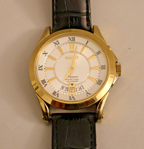 Seiko premier watch men - seiko,