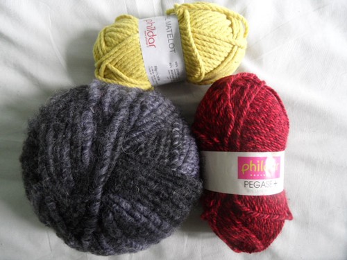 Lot pelotes laine - , 3