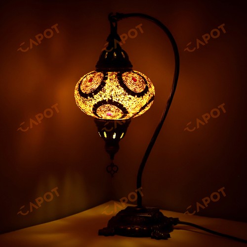 Lampe table mosaïque - lampe, de