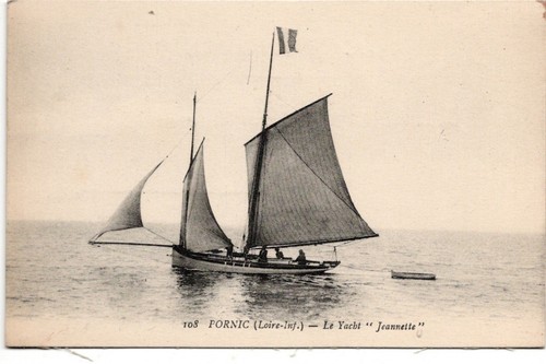 Carte postale bateau - carte,