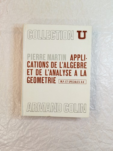 Applications algèbre et - de, l'algèbre