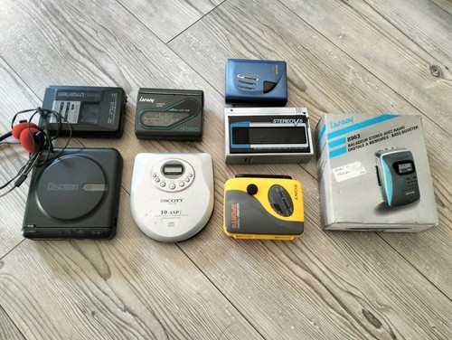 Lot walkman lecteur k7 - 8, walkman,lecteur