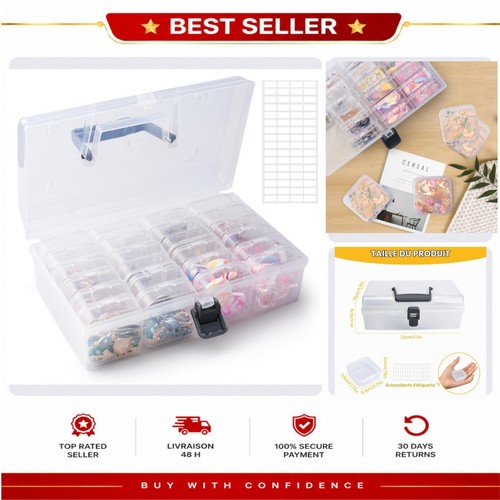 Boîte rangement plastique