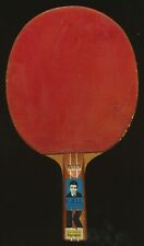 1970s KJELL JOHANSSON CONICAL STIGA TABLE TENNIS RACKET ALLROUND WOOD 'CRACKED'