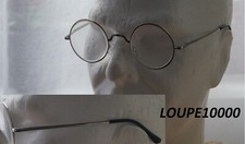lunettes loupe de lecture métal RETRO verres ronds réf LOU379 N° 719