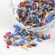 LOT DE 500 PERLES DE ROCAILLE