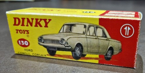 Dinky toys boite vide repro - boite,