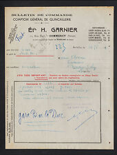 "COMMERCE / BAR-le-DUC (55) GENERAL HARDWARE COUNTER "H. GARNIER" 1950