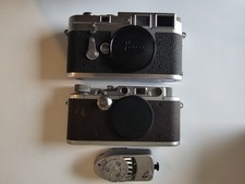 Leica III f et Leica m3 à