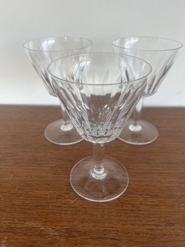 Verres eau en - 3, cristal