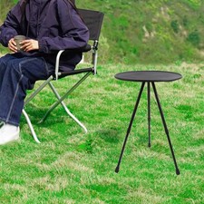 Table ronde pliante réglable