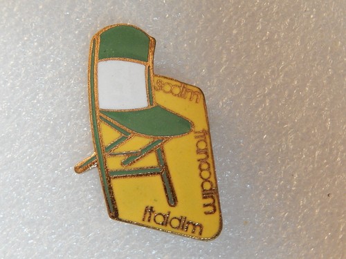 Broche chaise pliante - broche,