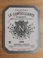 étiquette vin Chateau La