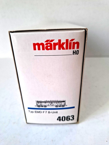 Marklin réf 4063 - réf., boite