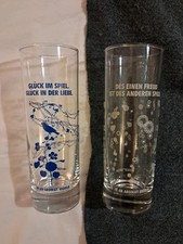 Lot 2 verres Absolut vodka