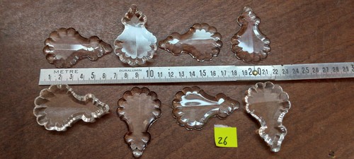 Anciennes pampilles verre - ,