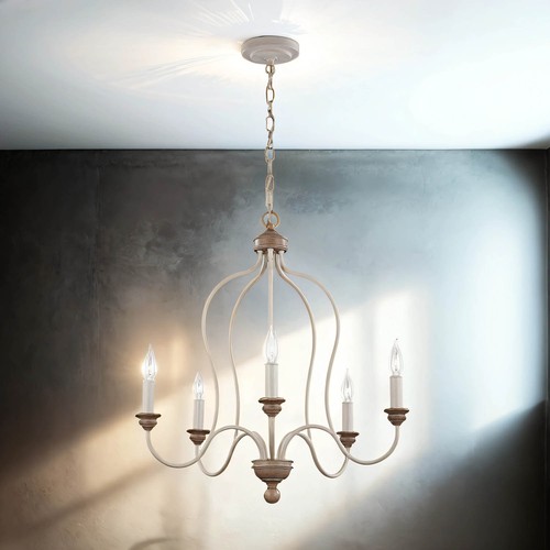 Lustre rustique candela - lustre, 8
