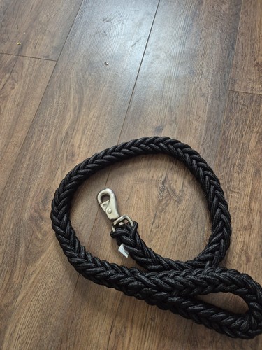 Laisse chien corde tressée