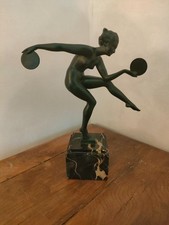 Sculpture Art déco danseuse