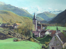 Tableau Ancien Peinture Huile