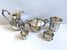 Lot Argenterie Ancienne Métal