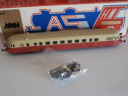 Sncf autorail abj2 rouge - autorail,