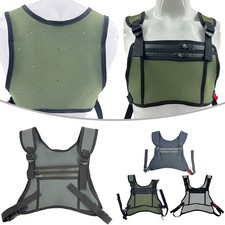 Sac gilet pack poitrine idéal pour activités de plein air et voyages essentiel
