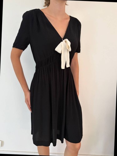 Robe noire claudie - noire, pierlot