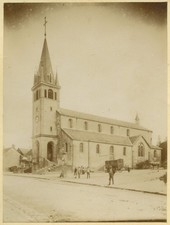 Mayenne. Pré-en-Pail. Eglise