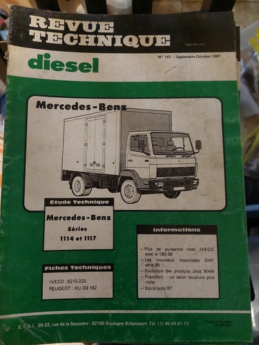 Revue technique diesel - revue, camion