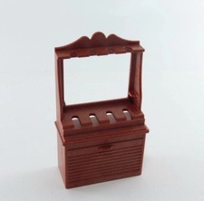 Playmobil Rack Cabinet with Rifle Dark Brown