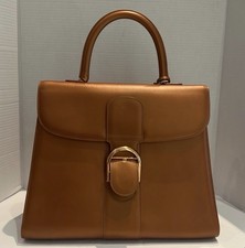 Delvaux Brown Leather Satchel