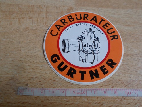 Autocollant carburateur - autocollant,