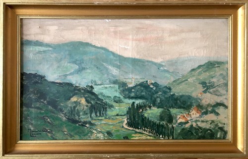 Tableau ancien signé - tableau, maurice